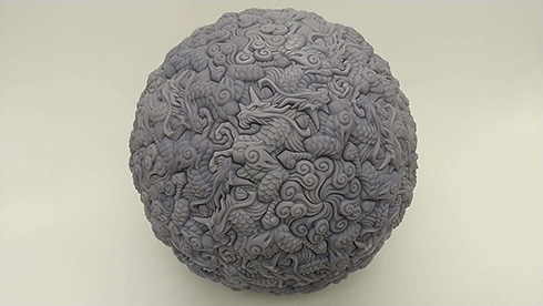 60体の麒麟が重なって球体に……！　緻密に組み合わさった“キリンボール”がすごいと話題