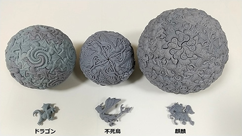 60体の麒麟が重なって球体に……！　緻密に組み合わさった“キリンボール”がすごいと話題