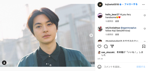 NHK大河ドラマ「鎌倉殿の13人」で時房役の瀬戸康史