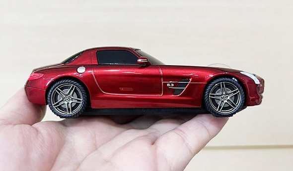 無線マウス「メルセデス・ベンツ 300SL」と「メルセデス・ベンツ SLS AMG」