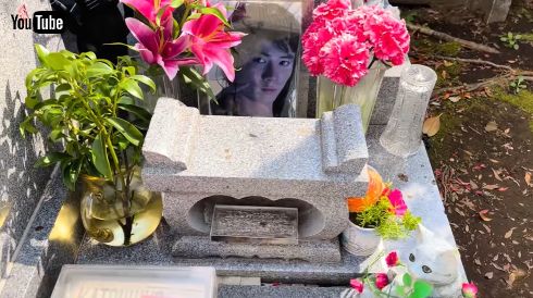 東京都台東区谷中にある中川翔子の父・中川勝彦の墓