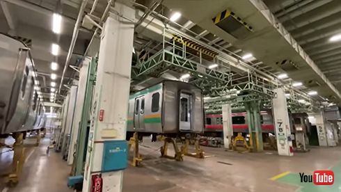 東京総合車両センターに潜入！