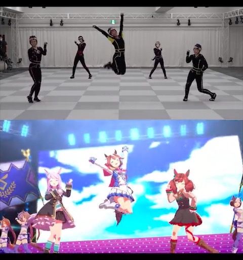 ウマ娘 プリティーダービー ダンス ウイニングライブ モーションキャプチャー サイゲームス 中の人 ユメヲカケル