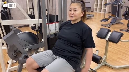 体重が70キロ近くあったころの華原朋美