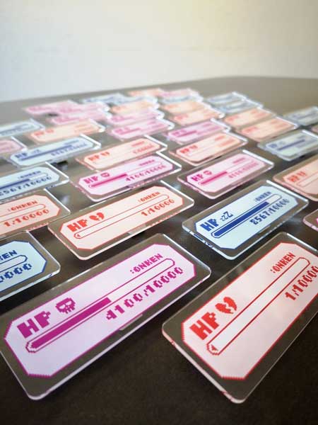 しゃいんのHP見える化バッジ 状態異常 音研