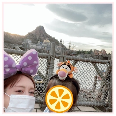 高橋真麻と長女の親子ショット