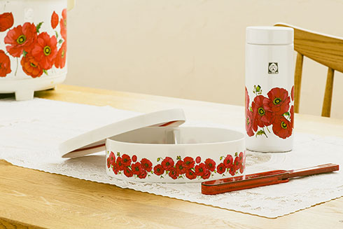 タイガー魔法瓶・花柄デザインボトル・イメージ