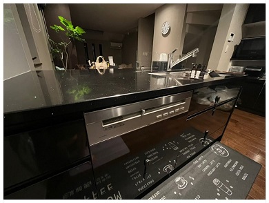 倉持由香の戸建新居キッチン