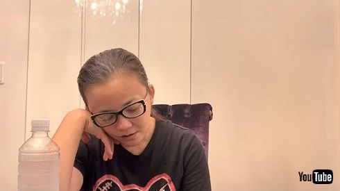 動画で反論する華原朋美