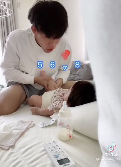 しょうごっこ　あかちゃん　娘とパパ　子育て　イクメン