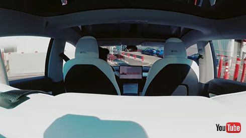 できたてホヤホヤなModel 3でゴー！