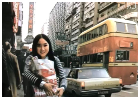 10代のころのアグネス・チャン