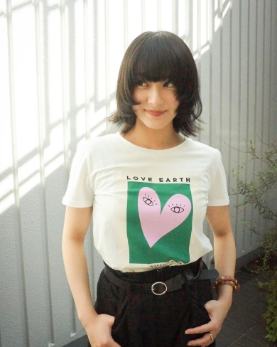 ウルフカットの平祐奈