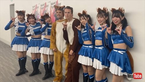 Mステに出演したイルヴィスとファイターズガール