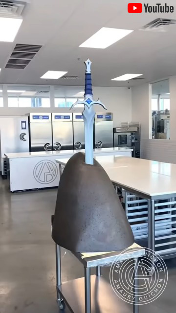 チョコレートで作ったエクスカリバー