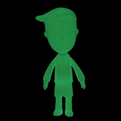 光る 花輪クン ちびまる子ちゃん