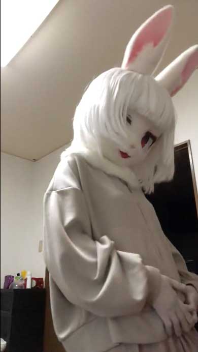 目が合う 視線 追視 着ぐるみ 手作り