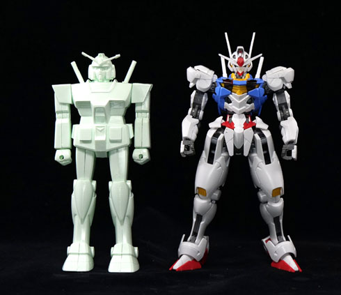 新旧ガンプラ