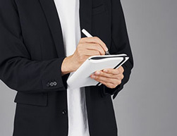 コクヨのノート「PERPANEP（ペルパネプ）」 立って書くのに便利