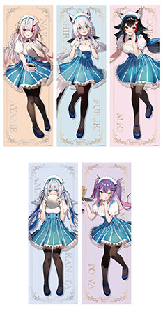 「ホロライブ×ローソン」コラボ　白上フブキ、大神ミオ、百鬼あやめ、天音かなた、常闇トワ