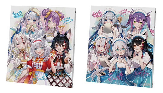 「ホロライブ×ローソン」コラボ　白上フブキ、大神ミオ、百鬼あやめ、天音かなた、常闇トワ