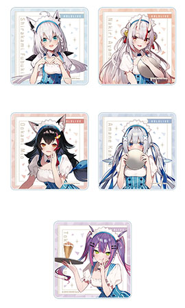 「ホロライブ×ローソン」コラボ　白上フブキ、大神ミオ、百鬼あやめ、天音かなた、常闇トワ