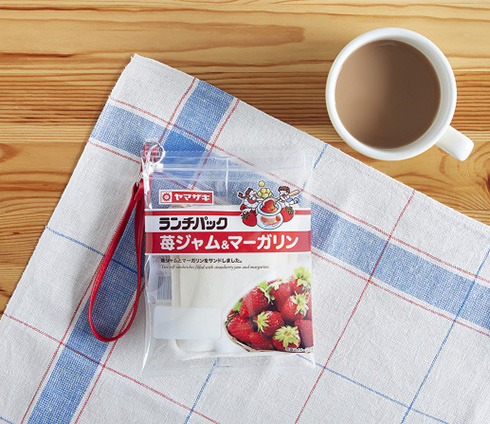 ランチパックがポーチになっちゃった第二弾　ツナマヨネーズ苺ジャム＆マーガリンが登場