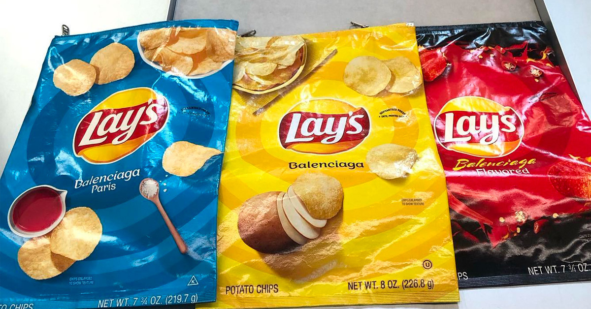 高級ブランド、再現度が高過ぎる“ポテチの袋”バッグを発表 27万