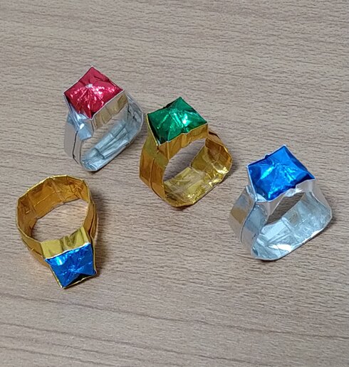 折り紙の指輪01