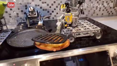 パンケーキ レゴ ロボット 工場