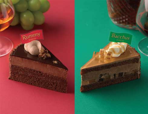 銀座コージーコーナー ロッテ ラミー バッカス コラボ ケーキ