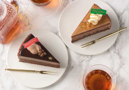 銀座コージーコーナー ロッテ ラミー バッカス コラボ ケーキ