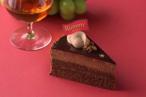 銀座コージーコーナー ロッテ ラミー バッカス コラボ ケーキ