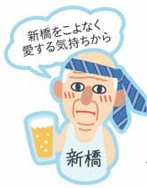 サラリーマンの聖地  新橋街ガチャ カプセルトイ