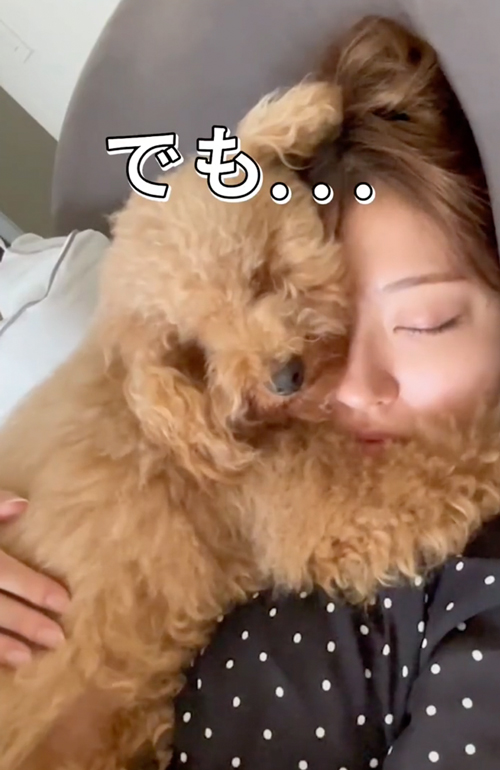 ママっ子なワンコ