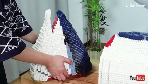 レゴでマグロ解体ショーを再現　細部まで作り込んだコマ撮り動画が本物みたいな見応え