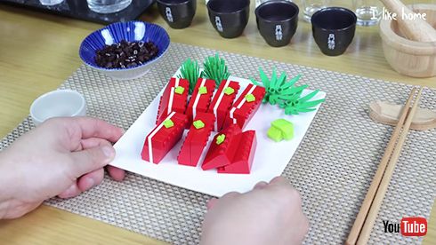 レゴでマグロ解体ショーを再現　細部まで作り込んだコマ撮り動画が本物みたいな見応え