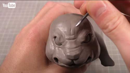 ピカチュウ リアル 再現 制作 粘土 造形 フィギュア