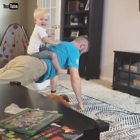 「Burpy Workout Partner || ViralHog」