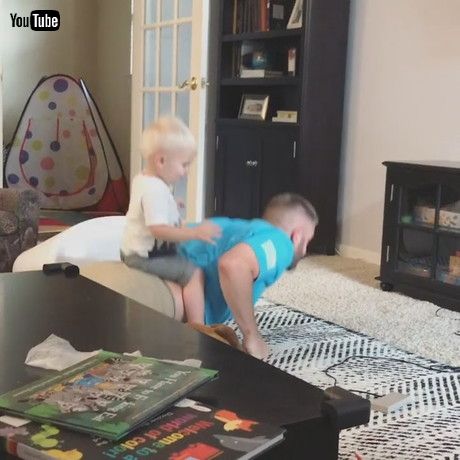 「Burpy Workout Partner || ViralHog」