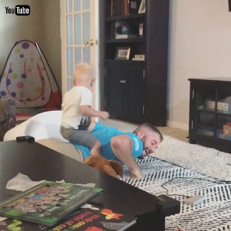 「Burpy Workout Partner || ViralHog」