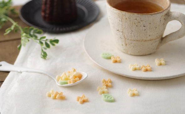 かわいい形のデザインシュガー「物語のある砂糖」がすてき