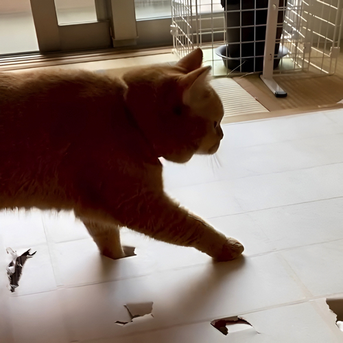 ためらわない猫