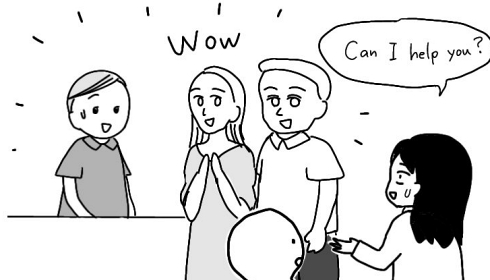 英会話 外国人観光客 コミックエッセイ