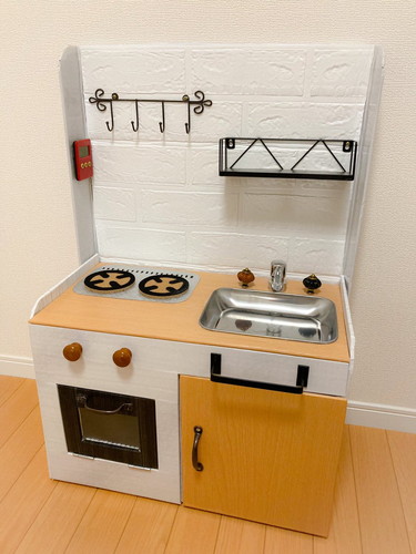 ダンボールキッチン