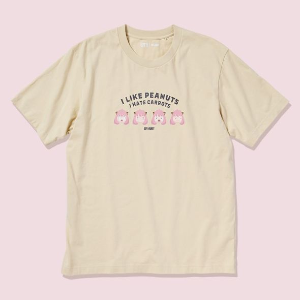 SPY×FAMILY 第2弾 UT グラフィックTシャツ アーニャ（半袖・レギュラーフィット）