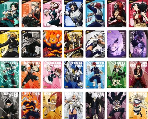 ファミマ ヒロアカ クリアカード