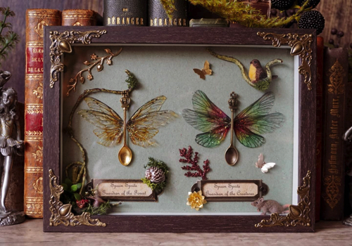 美しい妖精のスプーン