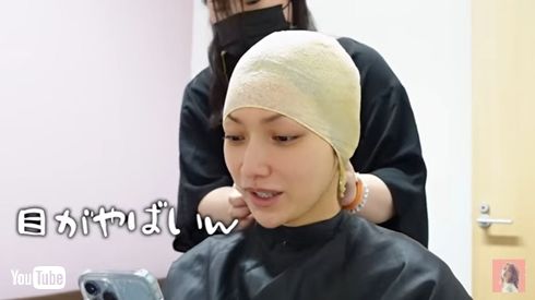 特殊メイク中の後藤真希