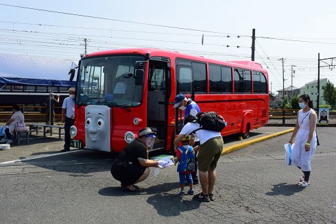 大井川鐡道のバスのバーティ